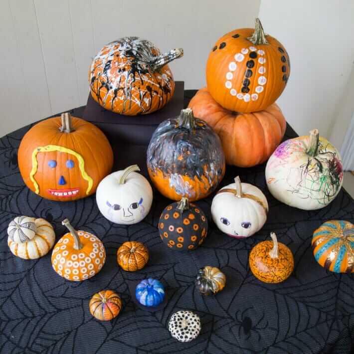 12 Kids Pumpkin Decorating Ideas 710