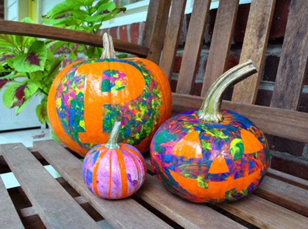 40 Cute and Easy Pumpkin Painting Ideas 5 1