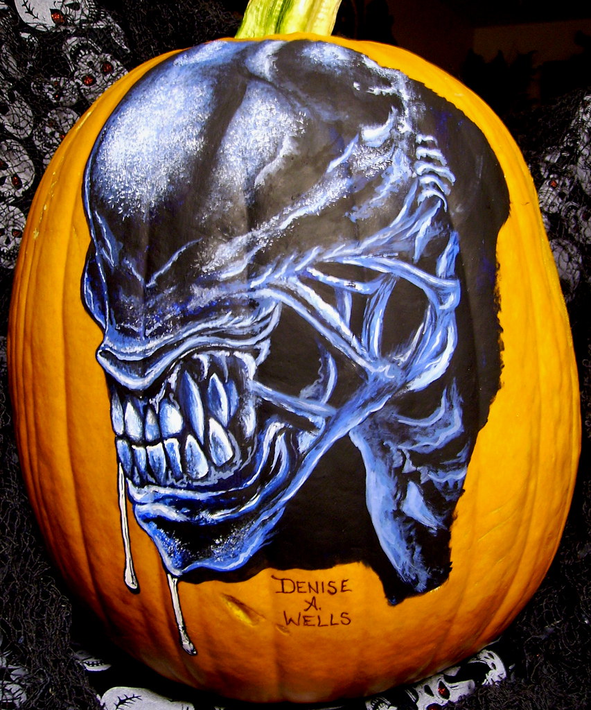 View Pumpkin Painting Ideas 2018 Scary PNG 46 5070090087 bdecbd2968 b