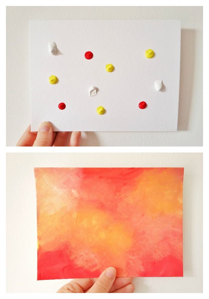 acrylic easy painting ideas for kids on paper