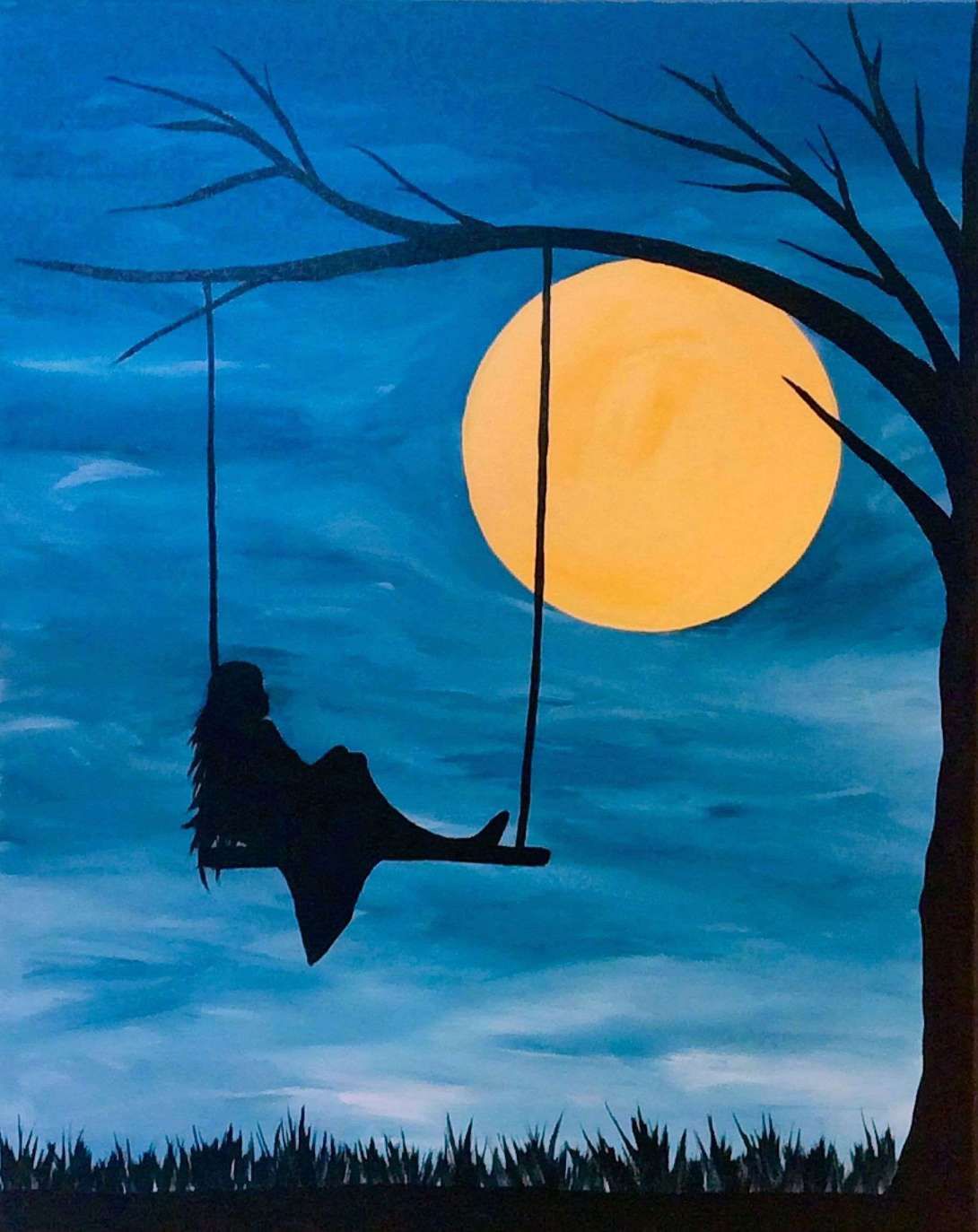 acrylic simple easy painting ideas for beginners