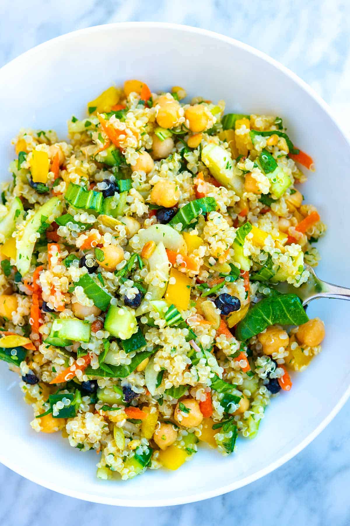 easiest way to cook appetizing healthy quinoa salad