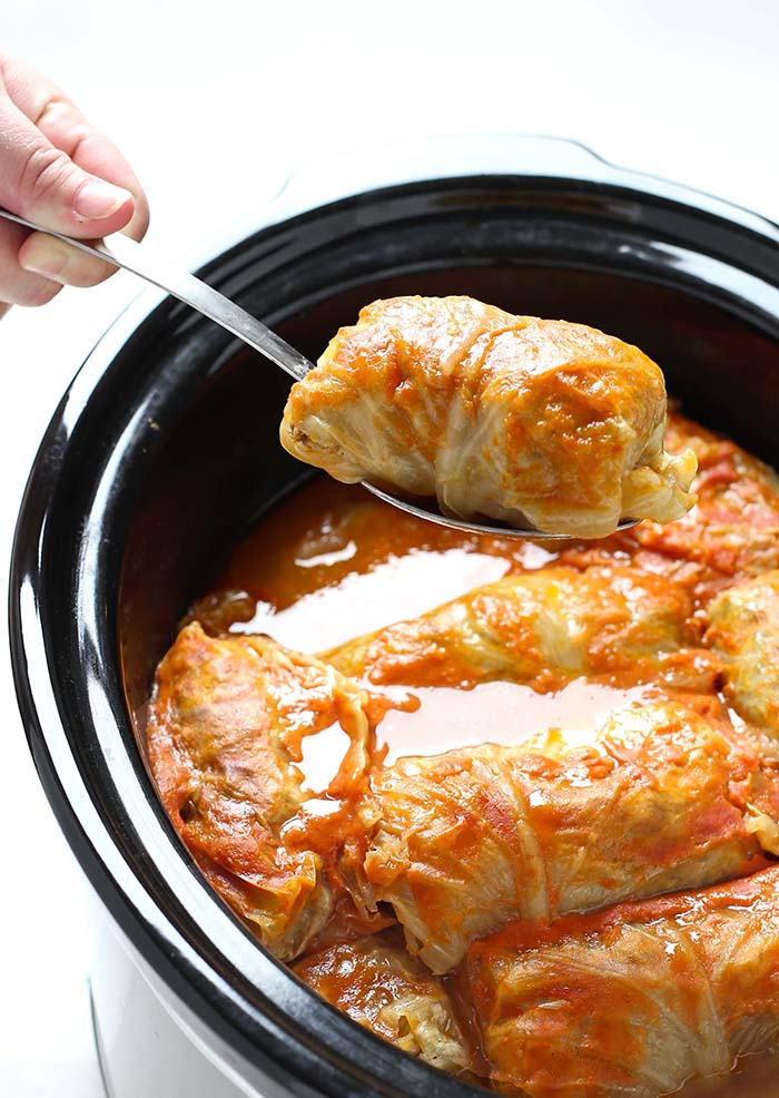 easiest way to cook delicious crockpot cabbage rolls