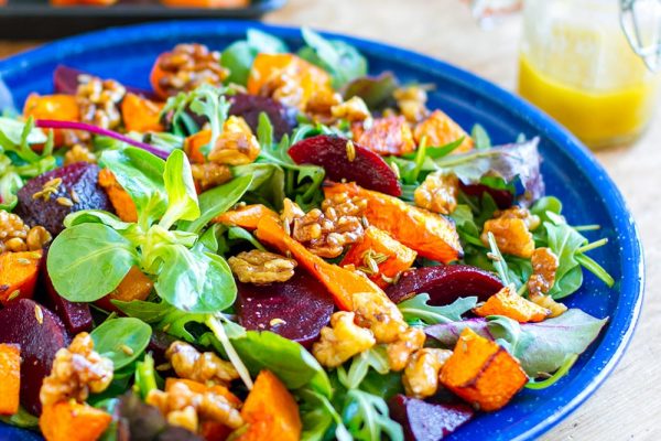 easiest way to cook delicious rosted pumpkin beetroot shots