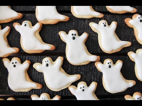 easiest way to cook perfect frosted cookies halloween ghosts