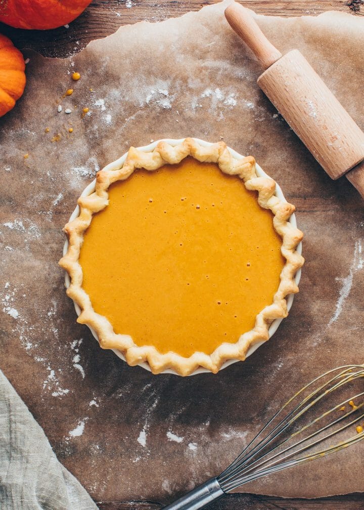 easiest way to cook perfect sweet vegan pumpkin pie