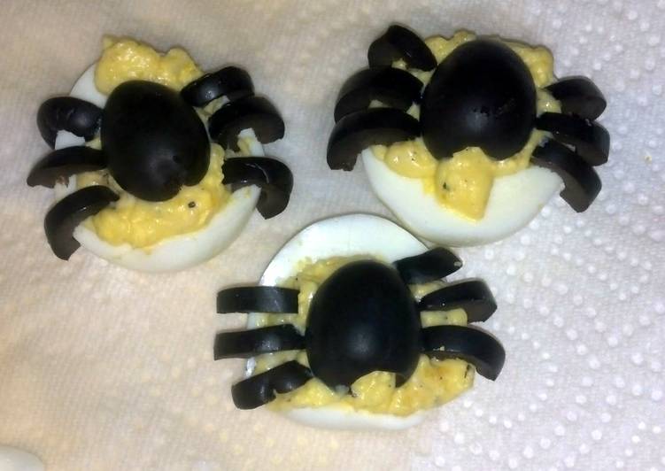easiest way to cook yummy creepy crawly deviled eggs
