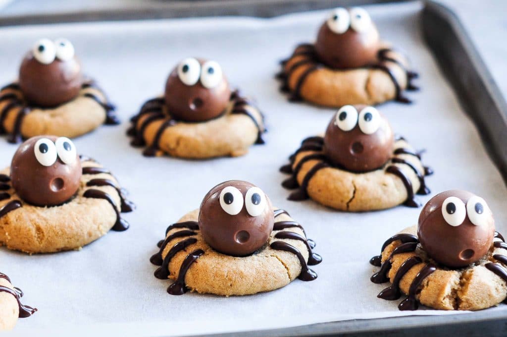 easiest way to cook yummy peanut butter spider cookies