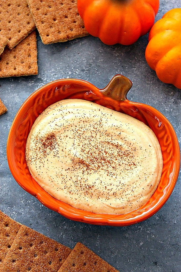 easiest way to make appetizing sweet creamy pumpkin dip