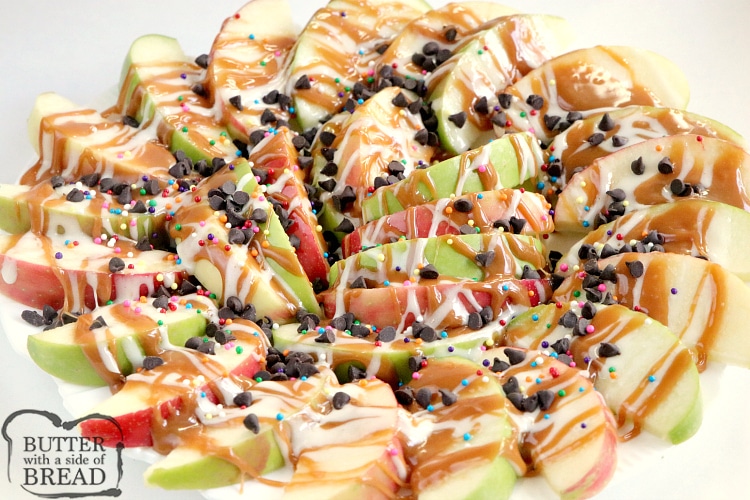 easiest way to make perfect apple nachos