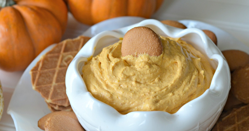 easiest way to make perfect easy pumpkin dip with ginger snaps