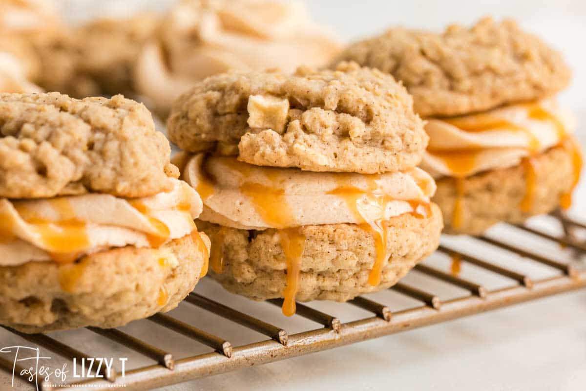 easiest way to make perfect fall apple cookie sandwiches