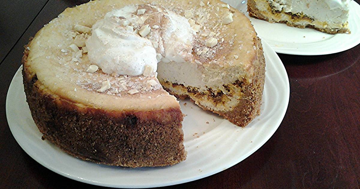 easiest way to prepare perfect cinnamon spice creamy cheesecake