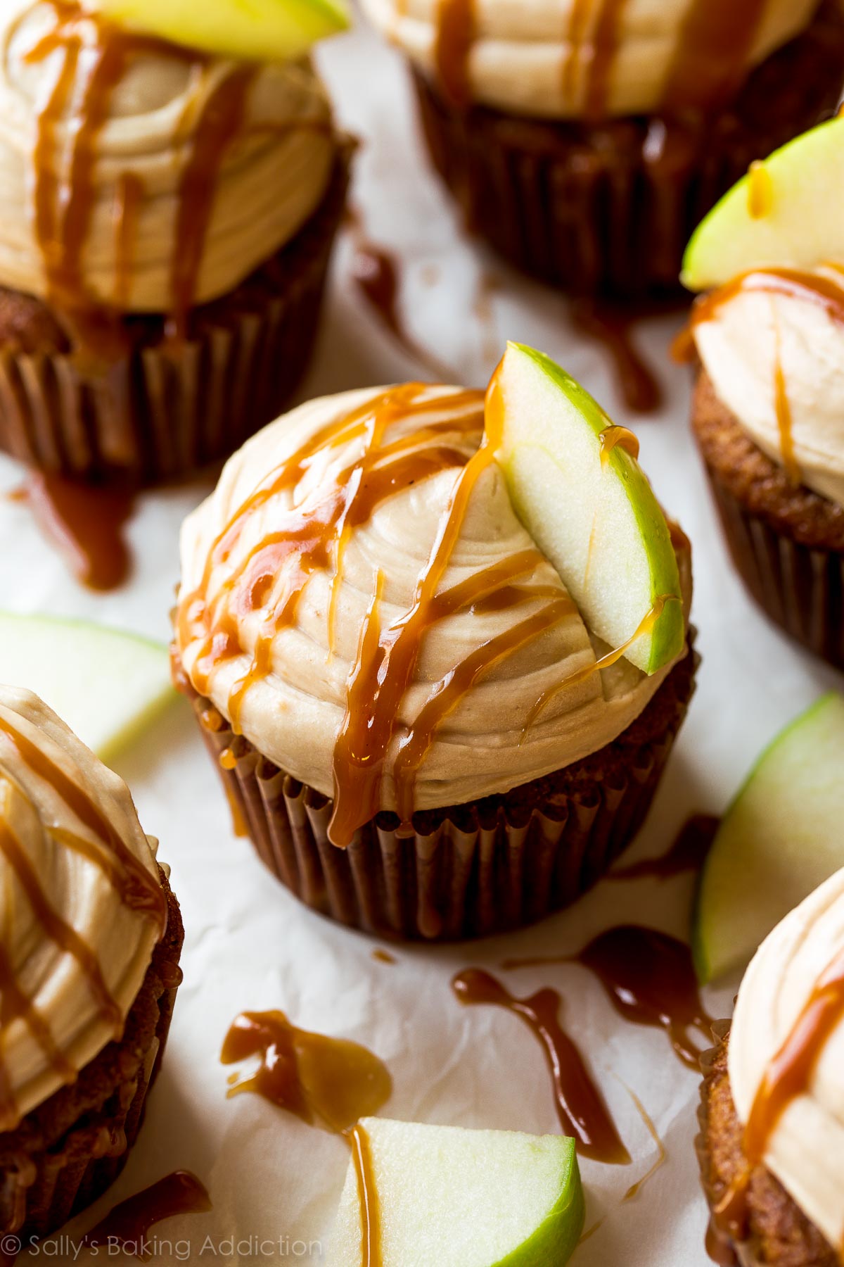 easiest way to prepare perfect spiced toffee apple cupcakes