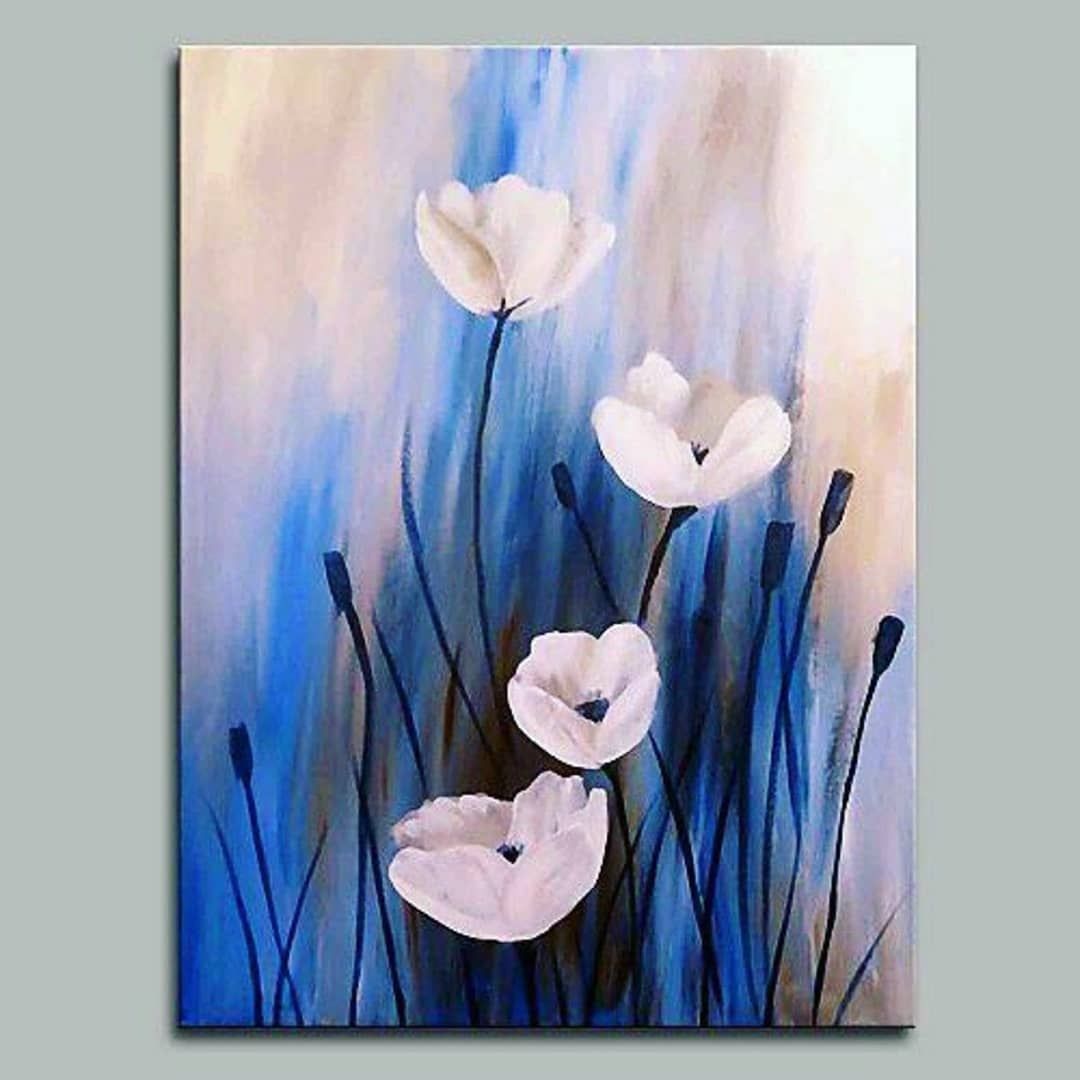 Easy Acrylic Colour Painting On Canvas 1 easy acrylic colour painting on canvas