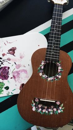 easy painting ukulele