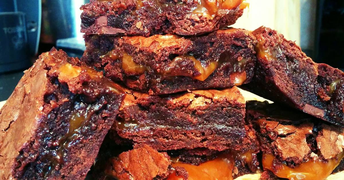 how to cook appetizing caramel apple dip brownies