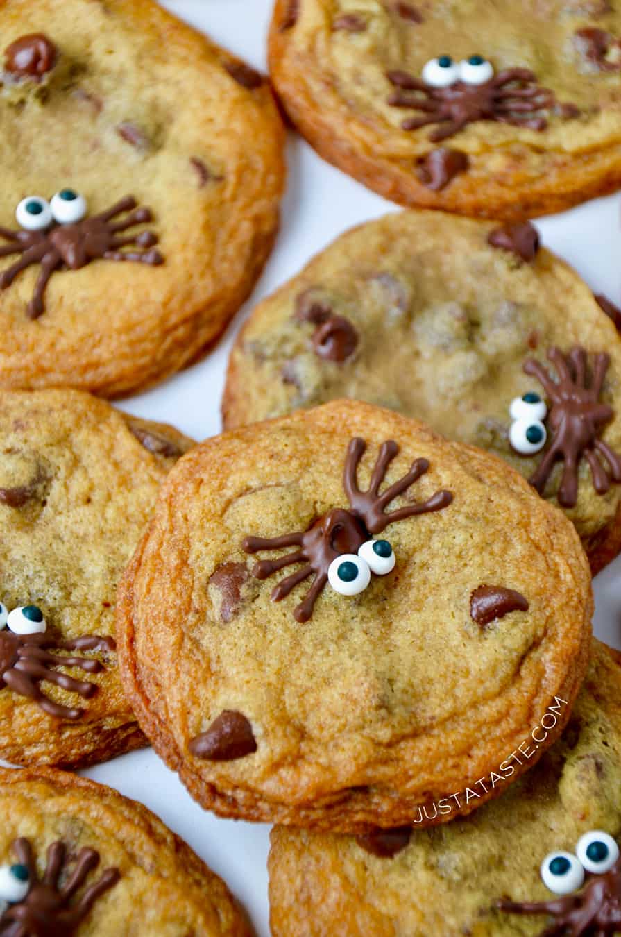 how to cook appetizing halloween eyeball chocolate chip cookies
