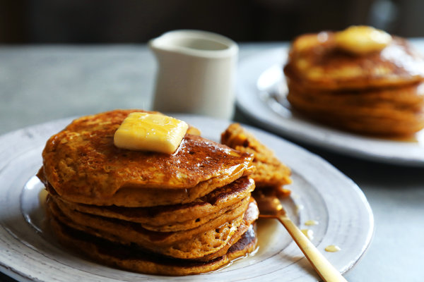 how to cook perfect fluffy pumpkin pancakes 1