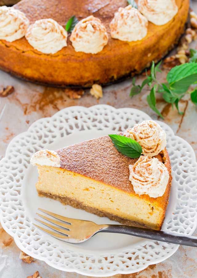 how to cook tasty pumpkin ricotta cheesecake