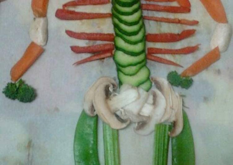 how to cook yummy ladybirds skeleton body