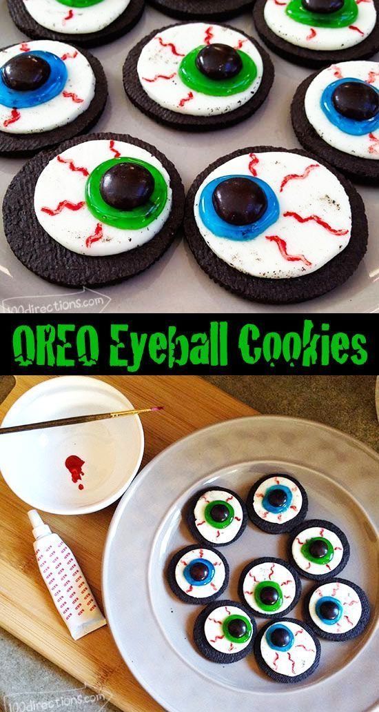 how to make delicious eyeball cookies