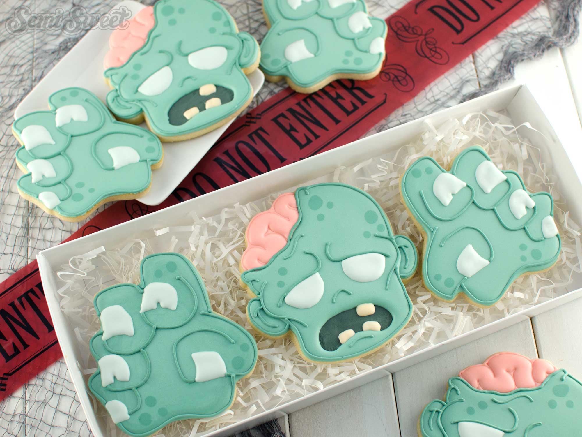 how to make perfect zombie cookies