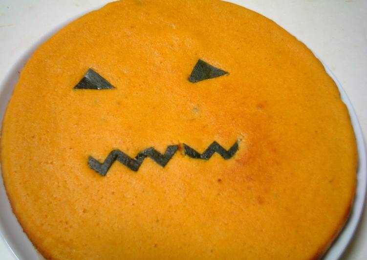 how to make tasty kabocha squash cake halloween version