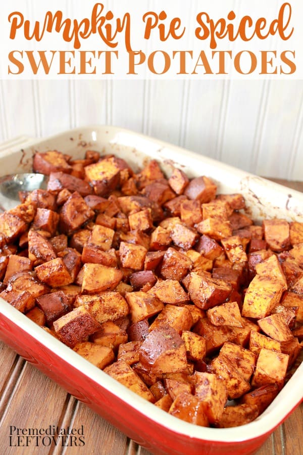 how to make tasty pumpkin spiced sweet potatoes