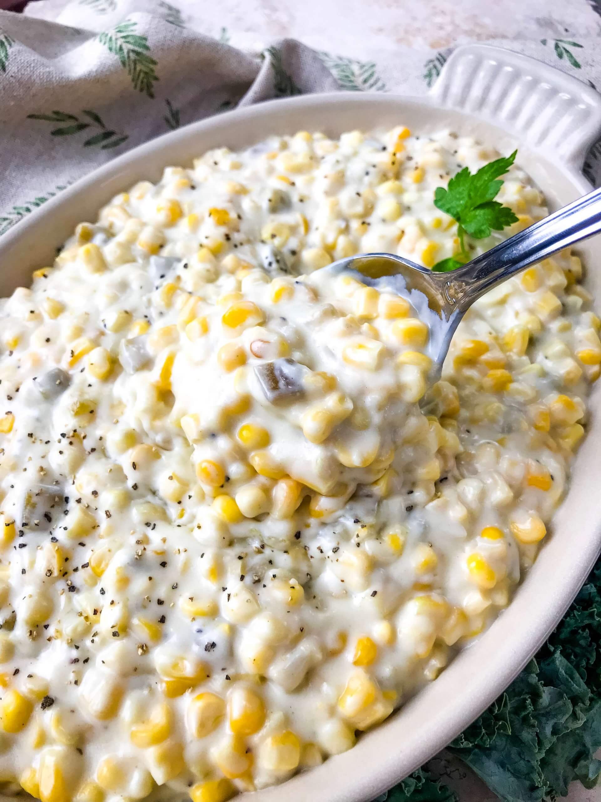 Recipe: Appetizing Best Ever Green Chile Cream Corn 1 recipe appetizing best ever green chile cream corn