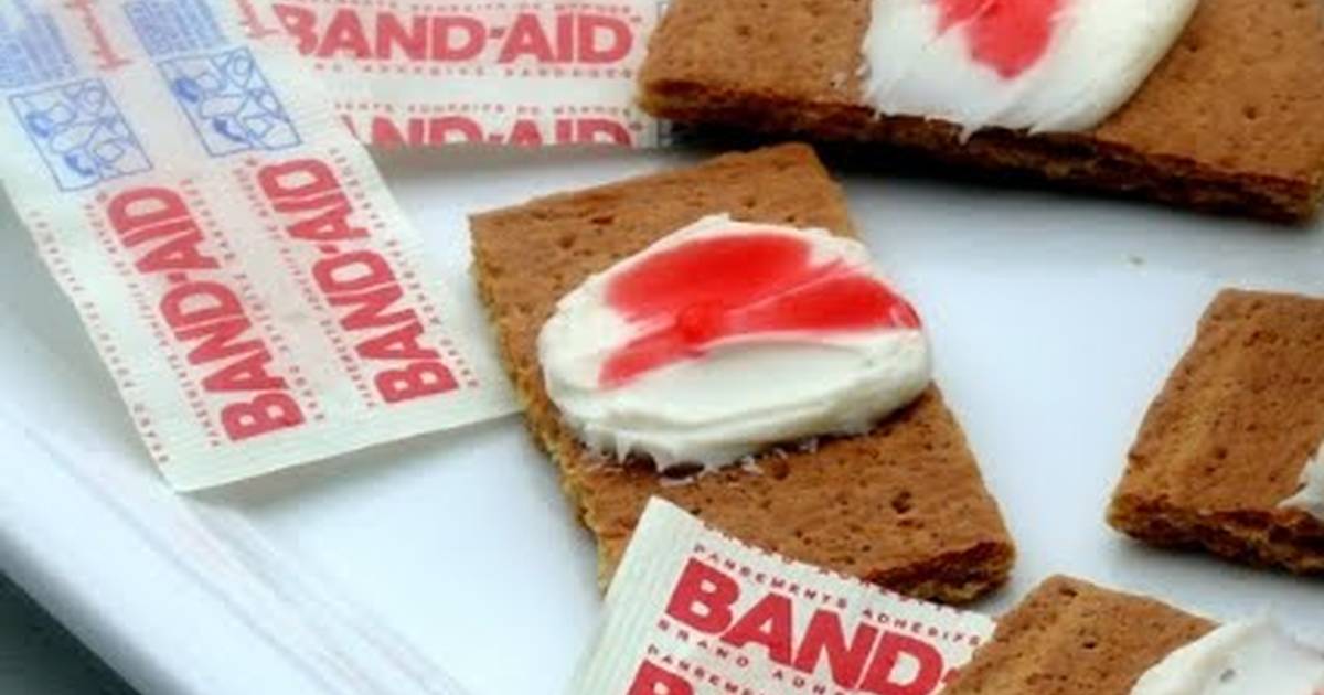 Recipe: Appetizing Bloody Band Aids 85 recipe appetizing bloody band aids