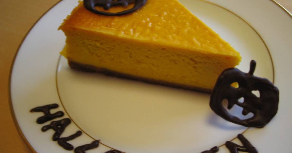recipe appetizing easy kabocha cheesecake for halloween