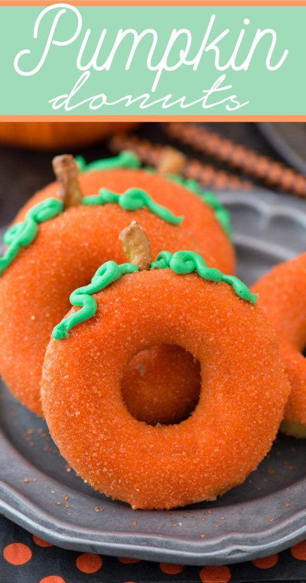 recipe appetizing easy pumpkin spice doughnuts 1