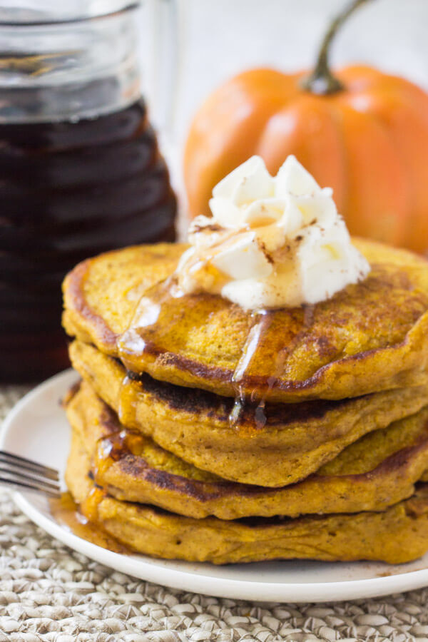 recipe appetizing fluffy pumpkin pancakes