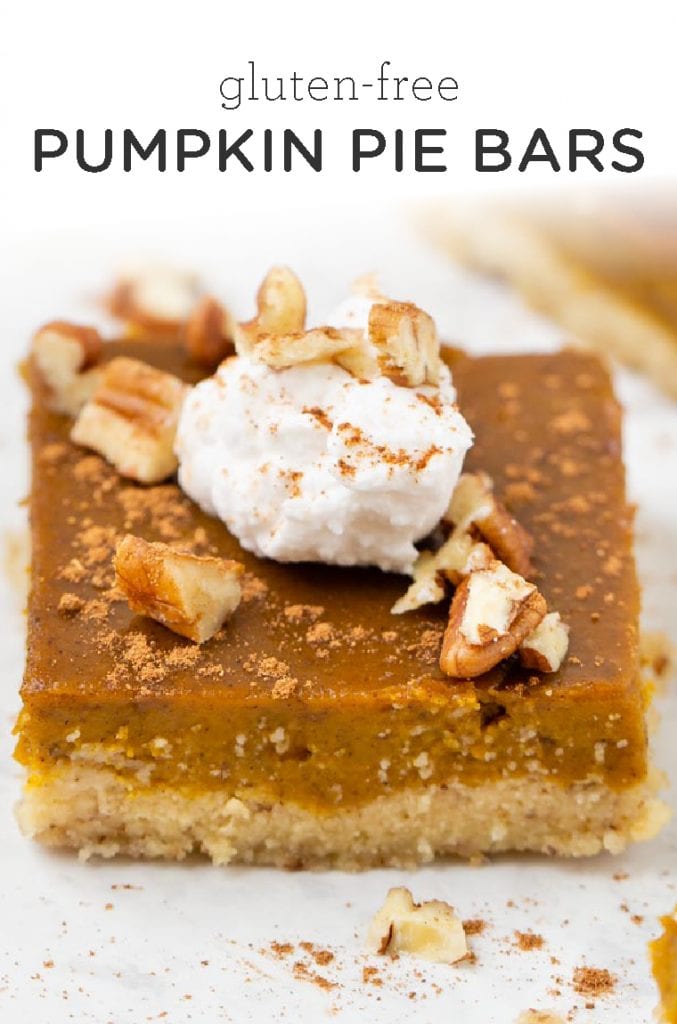 Recipe: Appetizing Pumpkin pie bars Gluten-free 114 recipe appetizing pumpkin pie bars gluten free