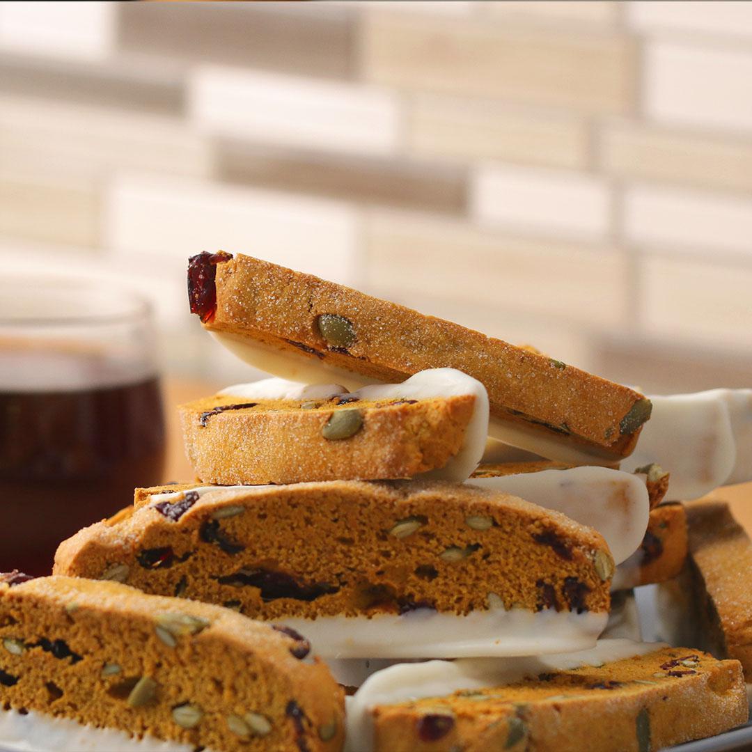 recipe appetizing pumpkin pie biscotti