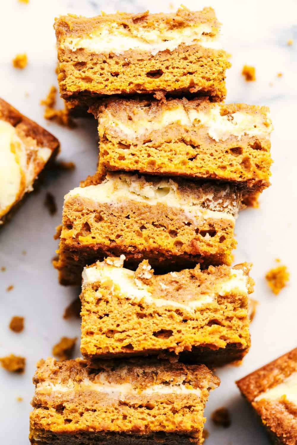 recipe appetizing pumpkin roll bars