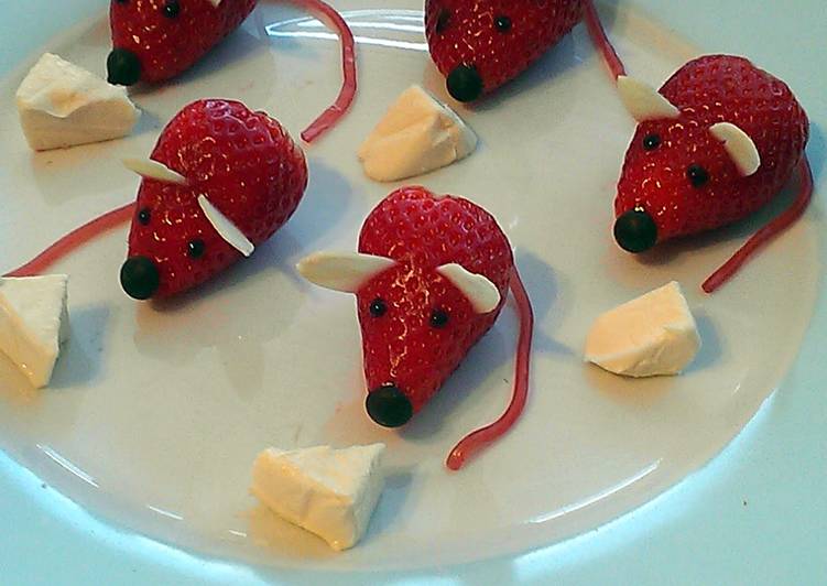 recipe appetizing vickys halloween strawberry mice gf df ef sf nf