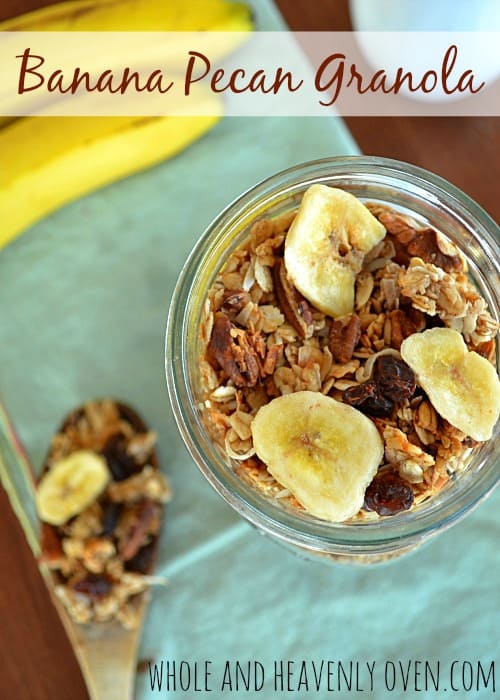 Recipe: Delicious Banana Pecan Granola 50 recipe delicious banana pecan granola 1