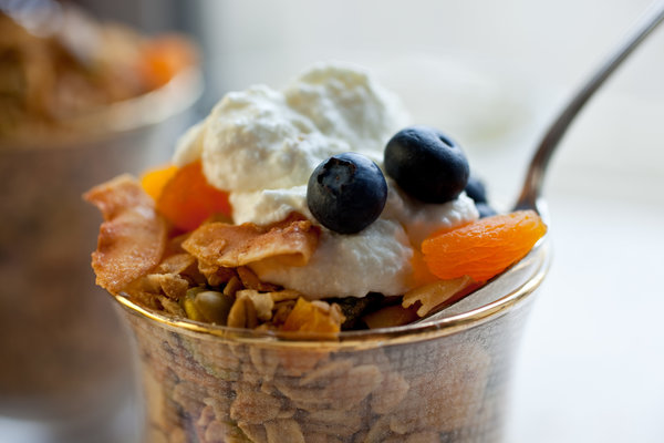 recipe delicious olive oil granola with dried apricots and pistachios