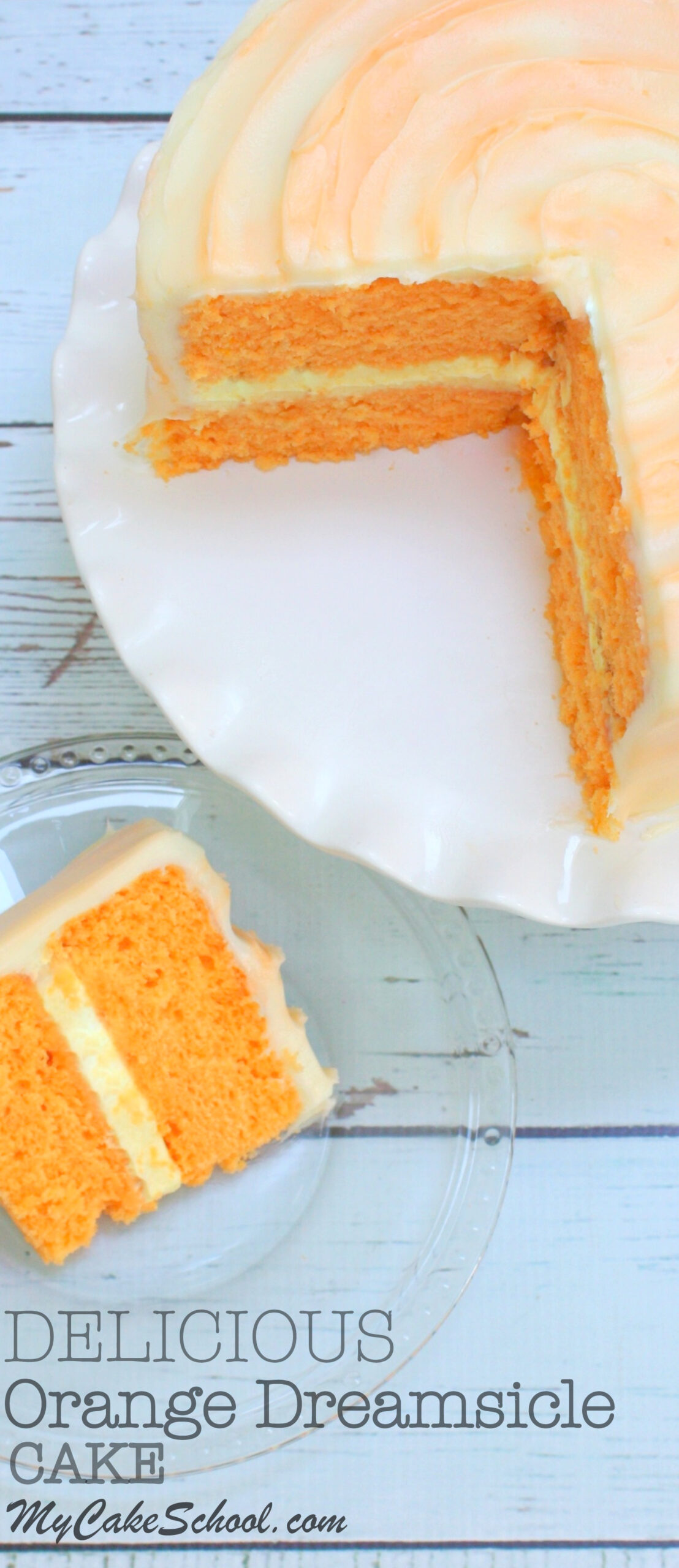 recipe delicious orange cream cake scaled