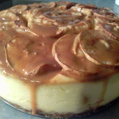 recipe delicious sunshines caramel apple cheesecake