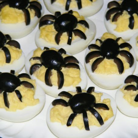 recipe perfect deviled egg spiders