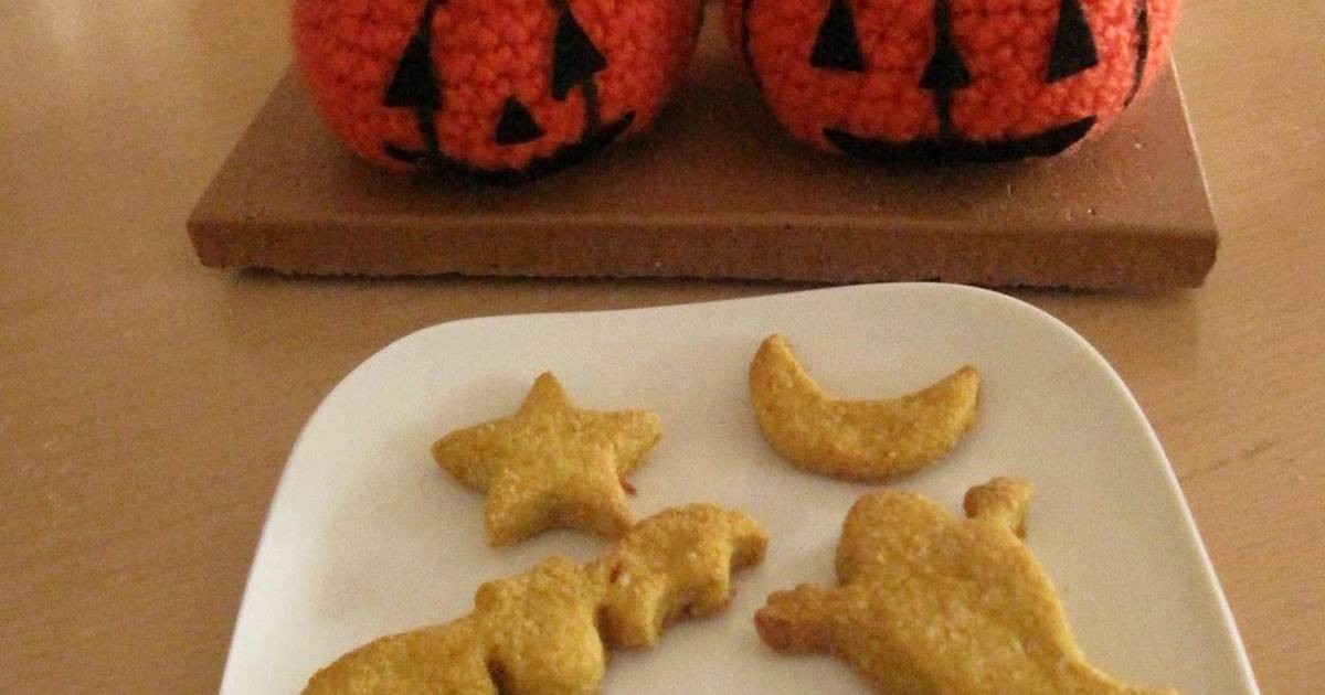 recipe perfect for halloween kabocha okara cookies