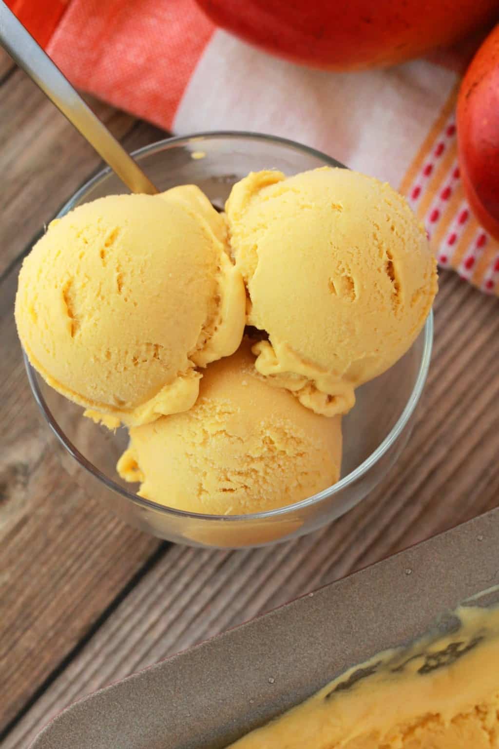 recipe perfect mango pumpkin dairy free icecream