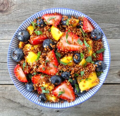 recipe perfect quinoa fruit salad