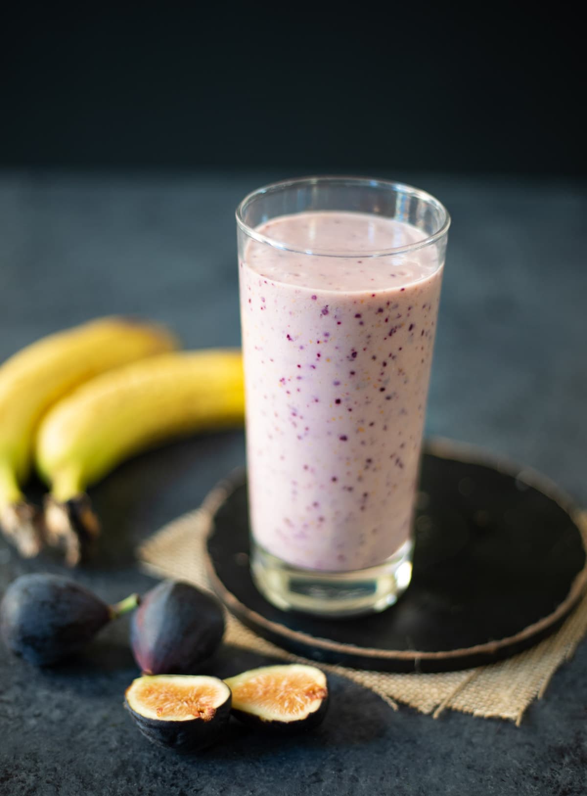 recipe tasty banana fig healthy smoothie