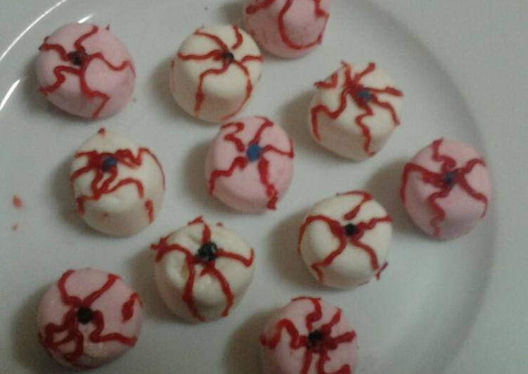 recipe tasty ladybirds bleeding pinkeye and eyeballs