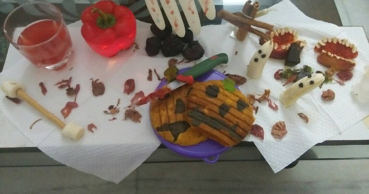 Recipe: Tasty Monster's Party witch, ghosts & pumpkin waffles 93 recipe tasty monsters party witch ghosts pumpkin waffles