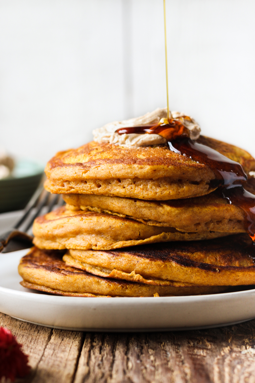 recipe tasty pumpkin cinamom honey pancake
